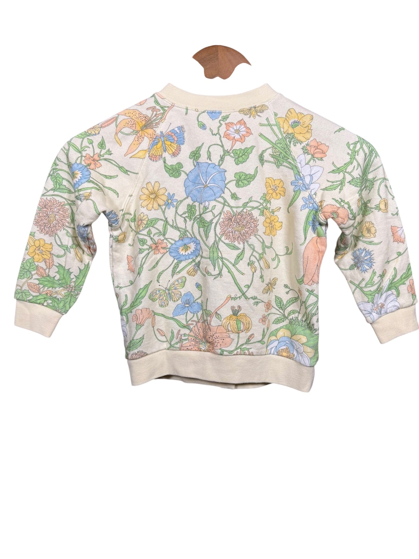 Gucci Kids Floral Button-Up Cardigan