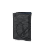 Louis Vuitton Louis Vuitton Black Epi Initials Pocket Organizer