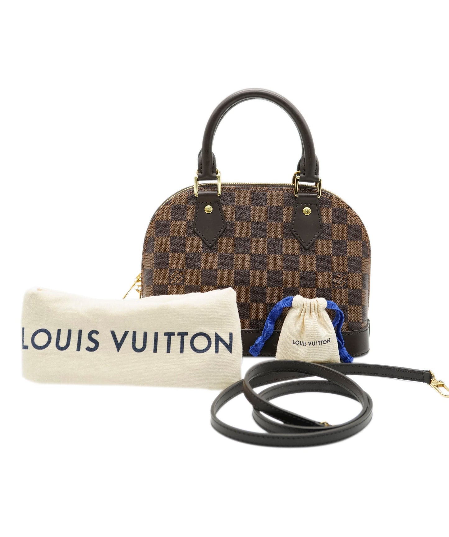 Louis Vuitton Louis Vuitton Damier Ebene Canvas Alma BB