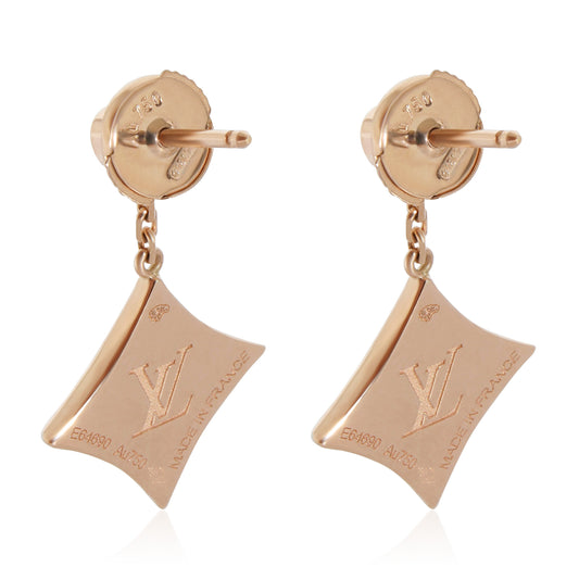 Louis Vuitton Louis Vuitton Color Blossom BB Star Earrings in 18K  Rose Gold 0.08 CTW