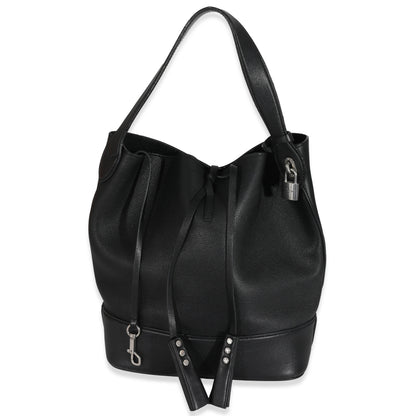 Louis Vuitton Louis Vuitton Black Leather NN14 Cuir Nuance GM