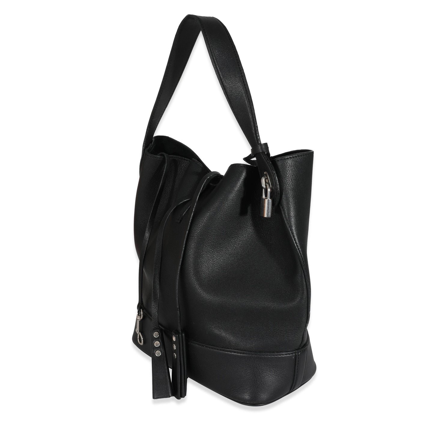 Louis Vuitton Louis Vuitton Black Leather NN14 Cuir Nuance GM