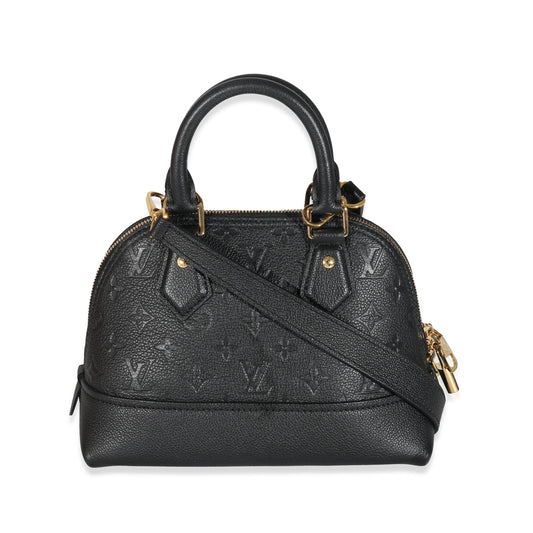 Louis Vuitton Louis Vuitton Black Empreinte Neo Alma BB