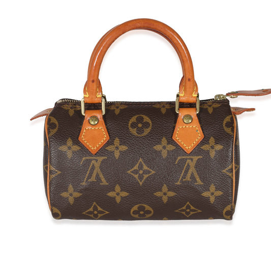 Louis Vuitton Louis Vuitton Monogram Canvas Nano Speedy