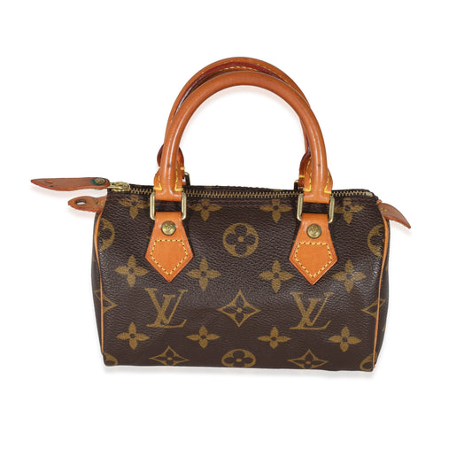 Louis Vuitton Louis Vuitton Monogram Canvas Nano Speedy