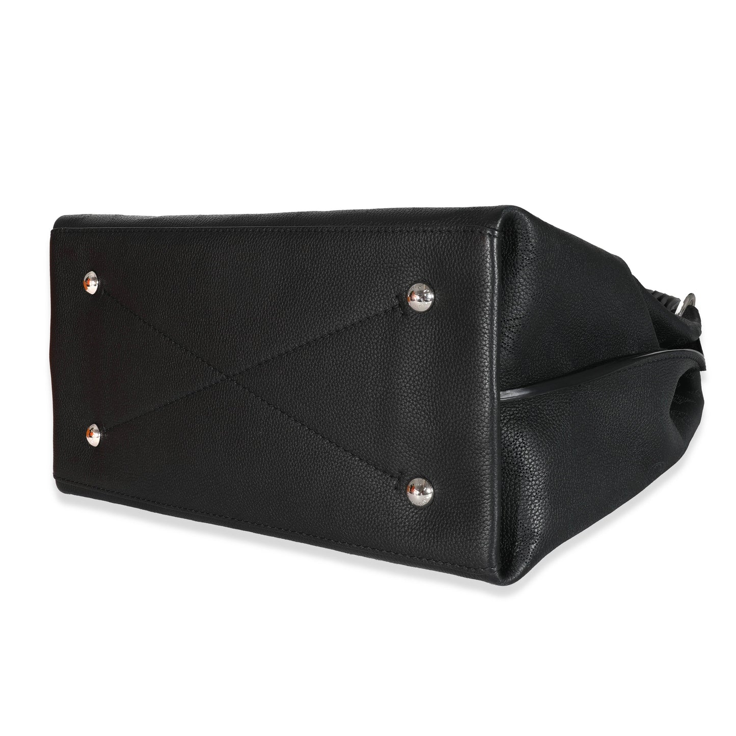 Louis Vuitton Louis Vuitton Black Mahina Carmel Hobo