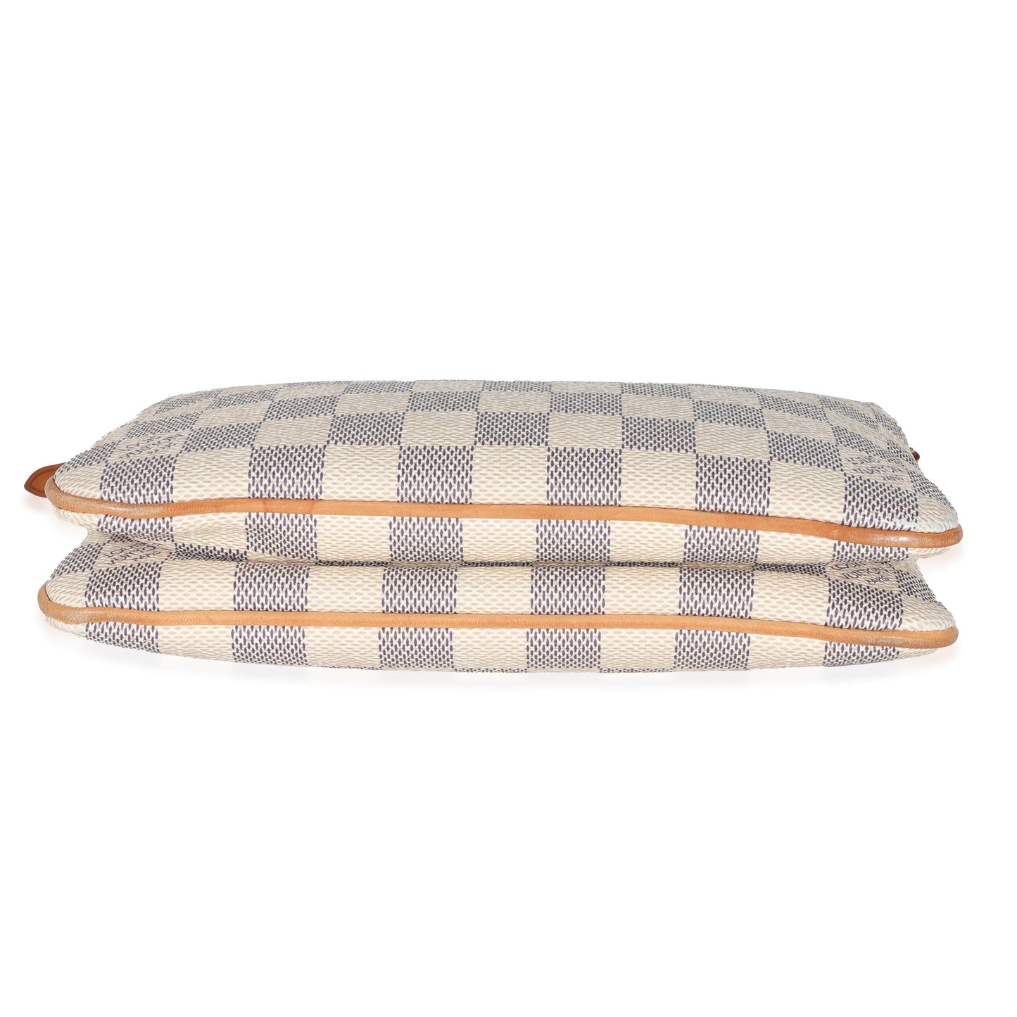 Louis Vuitton Louis Vuitton Damier Azur Canvas Double Zip Pochette