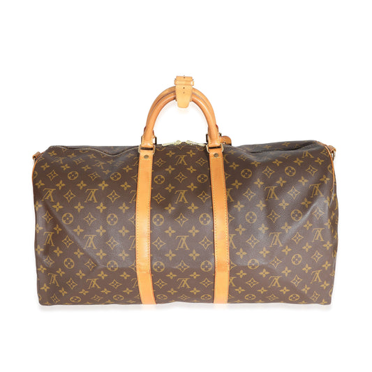 Louis Vuitton Louis Vuitton   Monogram Canvas Keepall Bandoulière 55