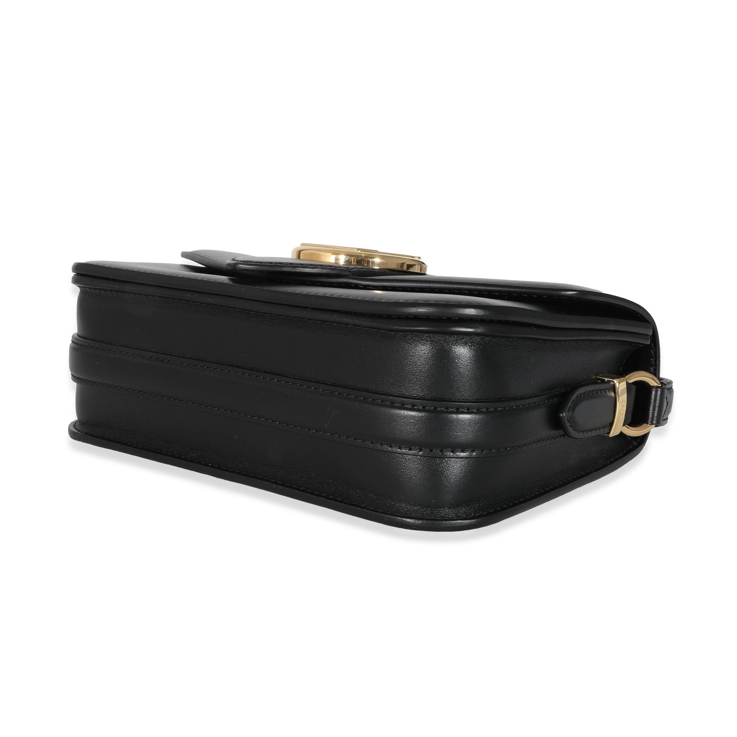Louis Vuitton Louis Vuitton Black Smooth Calfskin LV Pont 9 MM