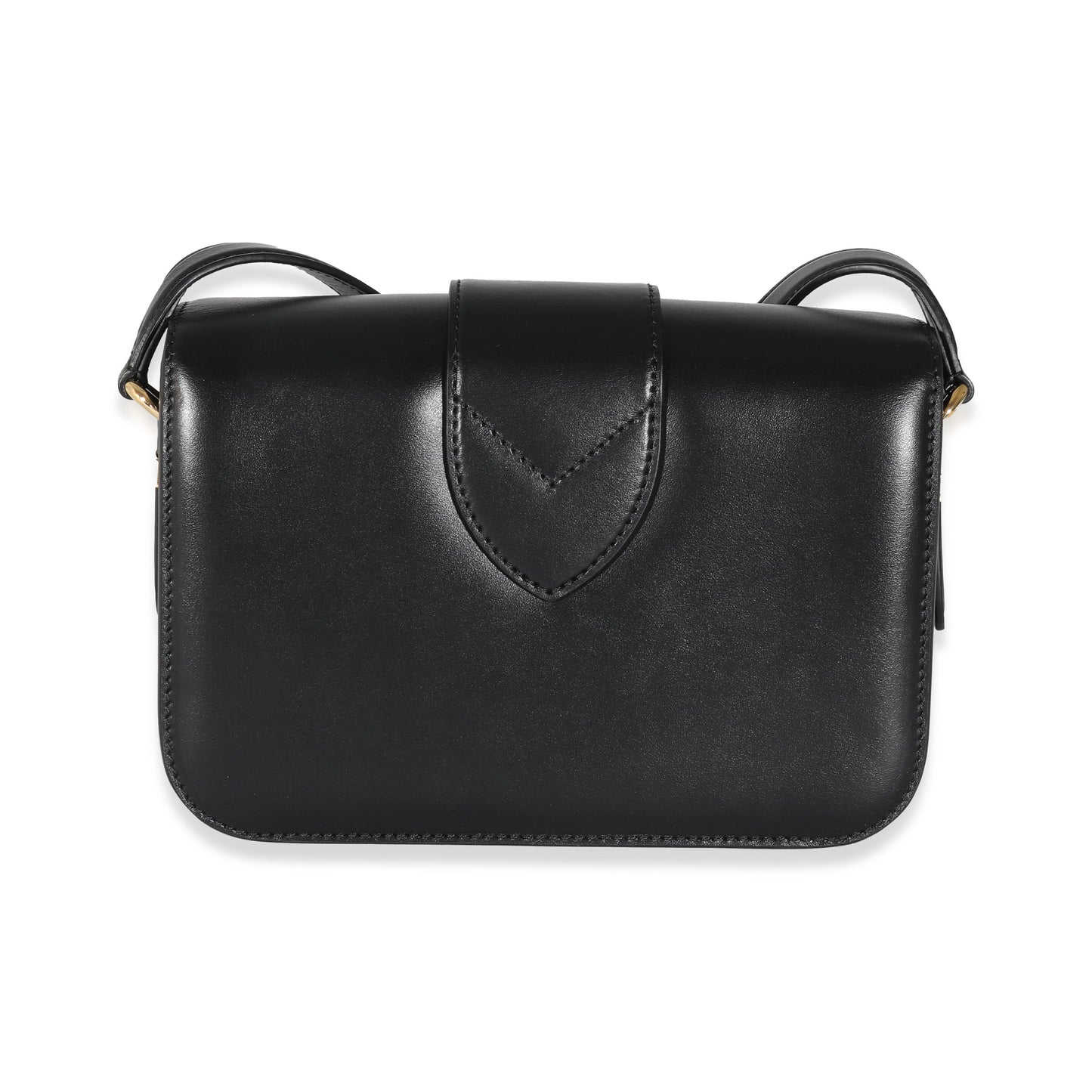 Louis Vuitton Louis Vuitton Black Smooth Calfskin LV Pont 9 MM