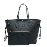 Louis Vuitton Louis Vuitton Black Monogram Empreinte Neverfull MM