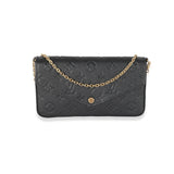 Louis Vuitton Louis Vuitton Black Monogram Empreinte Félicie Pochette