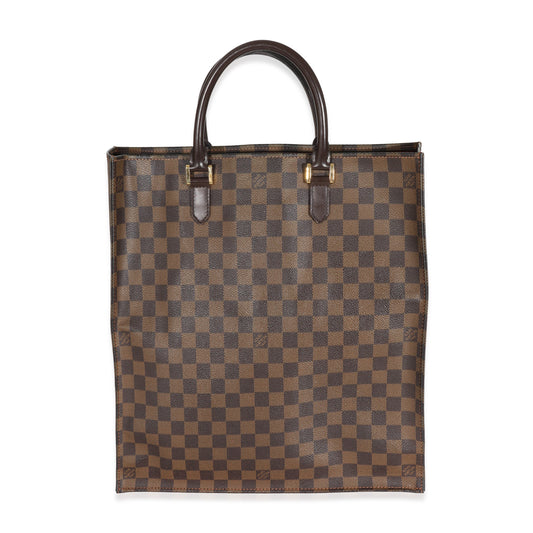 Louis Vuitton Louis Vuitton Damier Ebene Canvas Sac Plat
