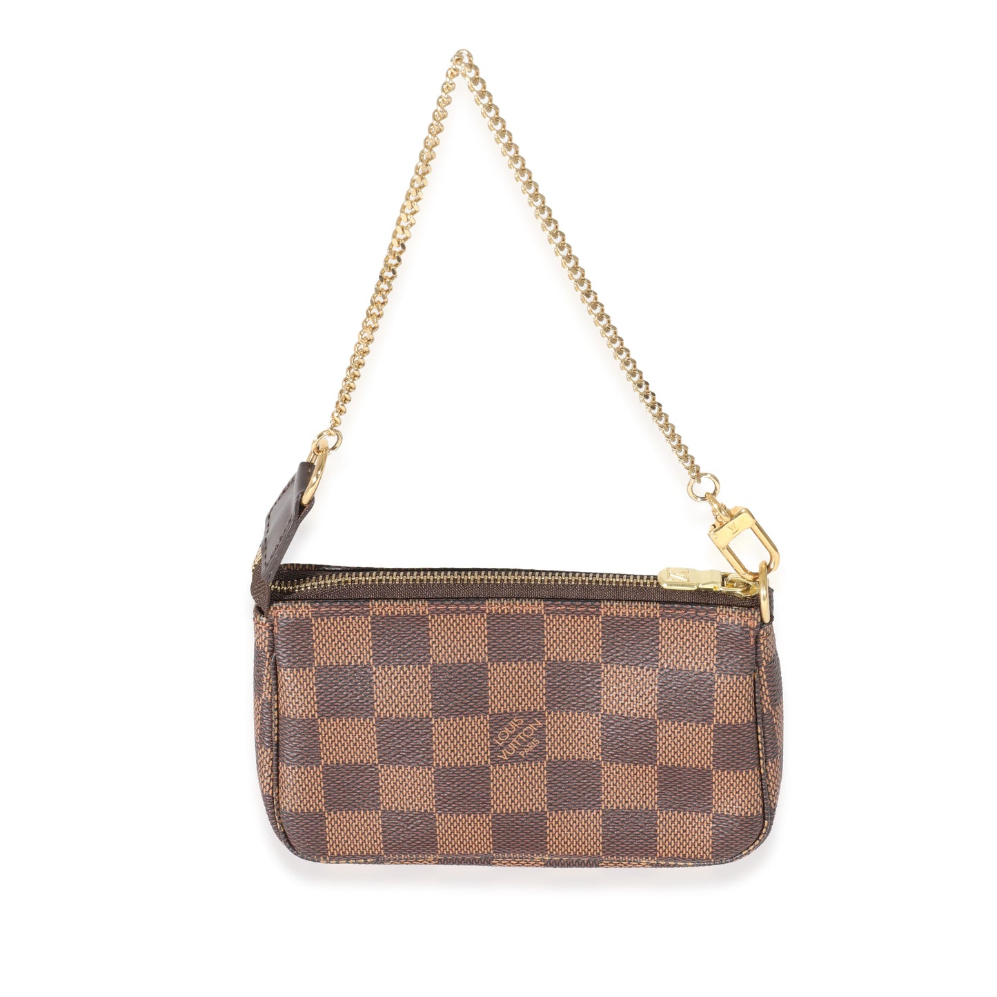 Louis Vuitton Louis Vuitton Damier Ebene Canvas Mini Pochette Accessoires