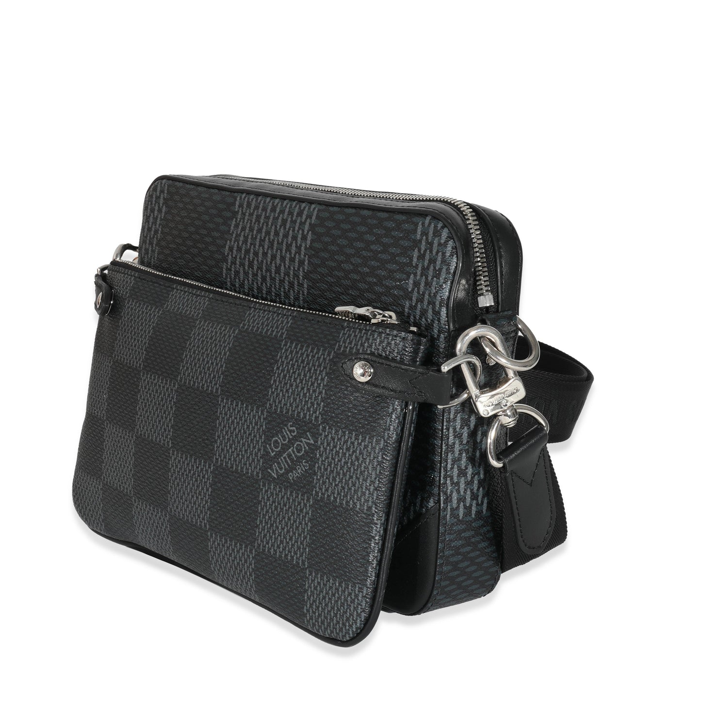 Louis Vuitton Louis Vuitton Damier Graphite 3D Canvas Trio Messenger
