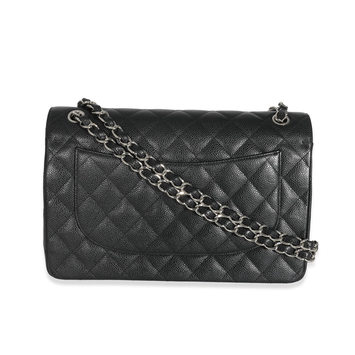 Chanel Black Caviar Jumbo Classic Double Flap Bag