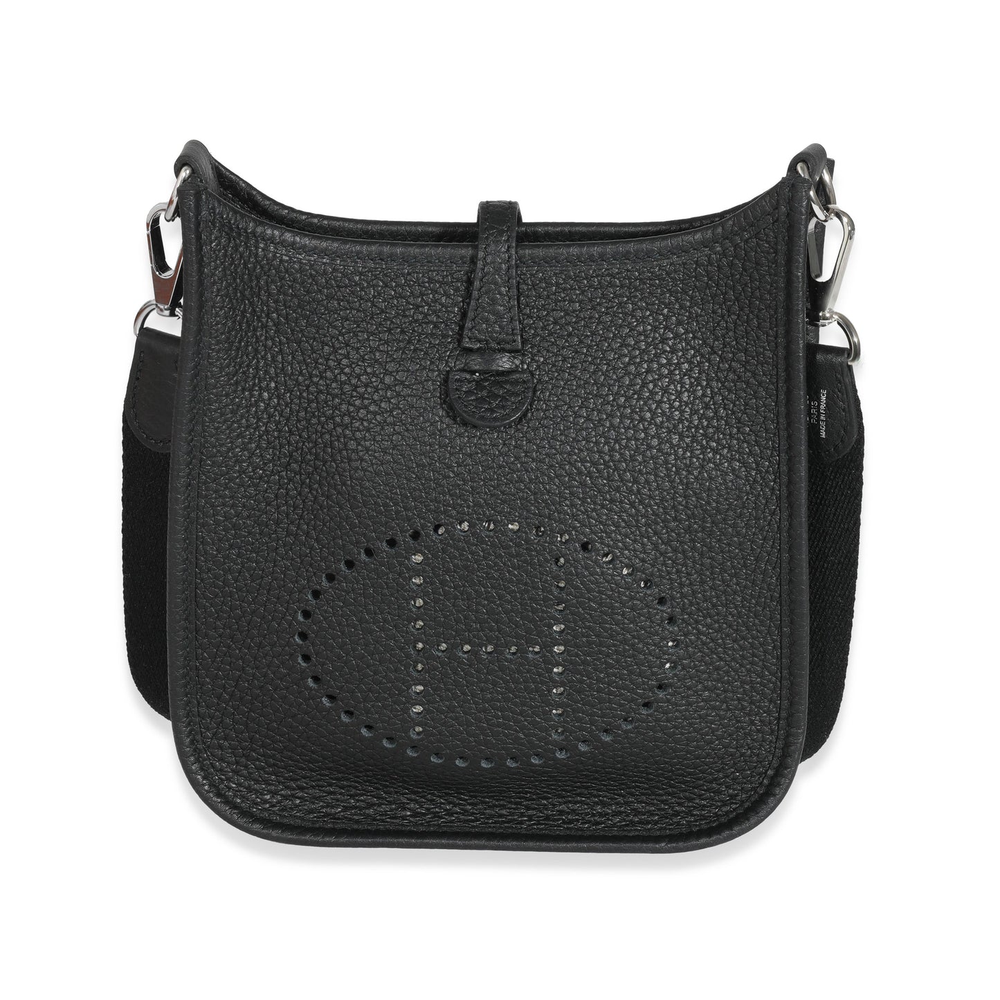 Luxury Hermes Black Clémence Evelyne 16 Amazone TPM