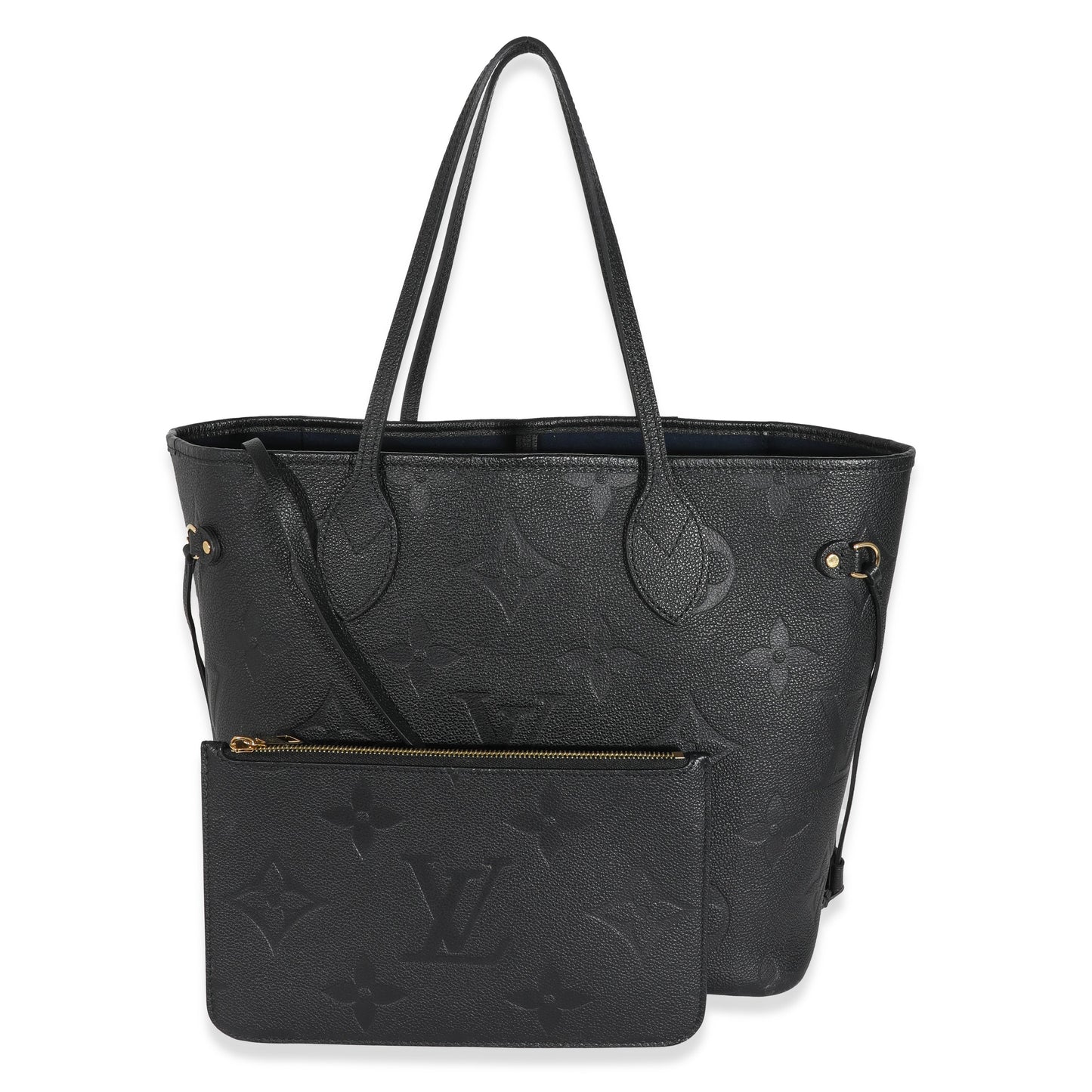 Louis Vuitton Louis Vuitton Black Empreinte Neverfull MM