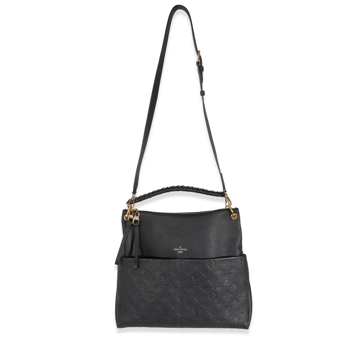 Louis Vuitton Louis Vuitton Black Empreinte Maida Hobo