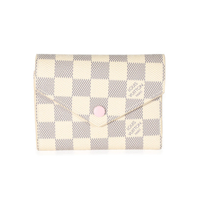 Louis Vuitton Louis Vuitton Damier Azur Canvas Victorine Wallet