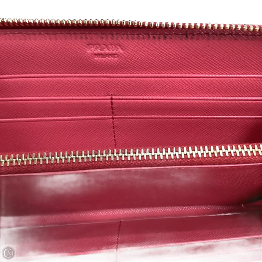 Wallet Luxury Designer By Prada, Size: Medium