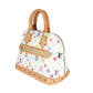 Louis Vuitton x Takashi Murakami White Monogram Multicolore Canvas Alma PM