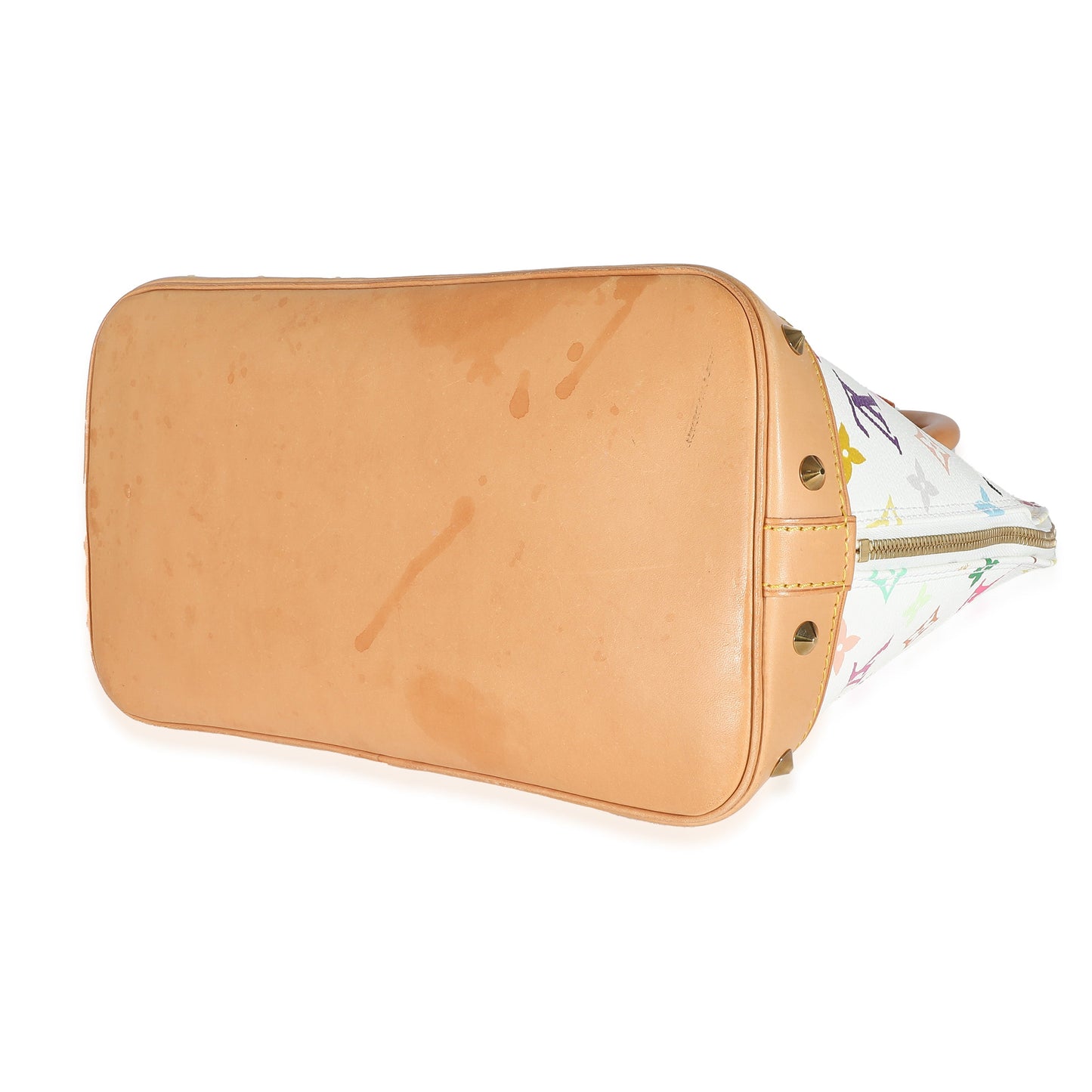 Louis Vuitton x Takashi Murakami White Monogram Multicolore Canvas Alma PM