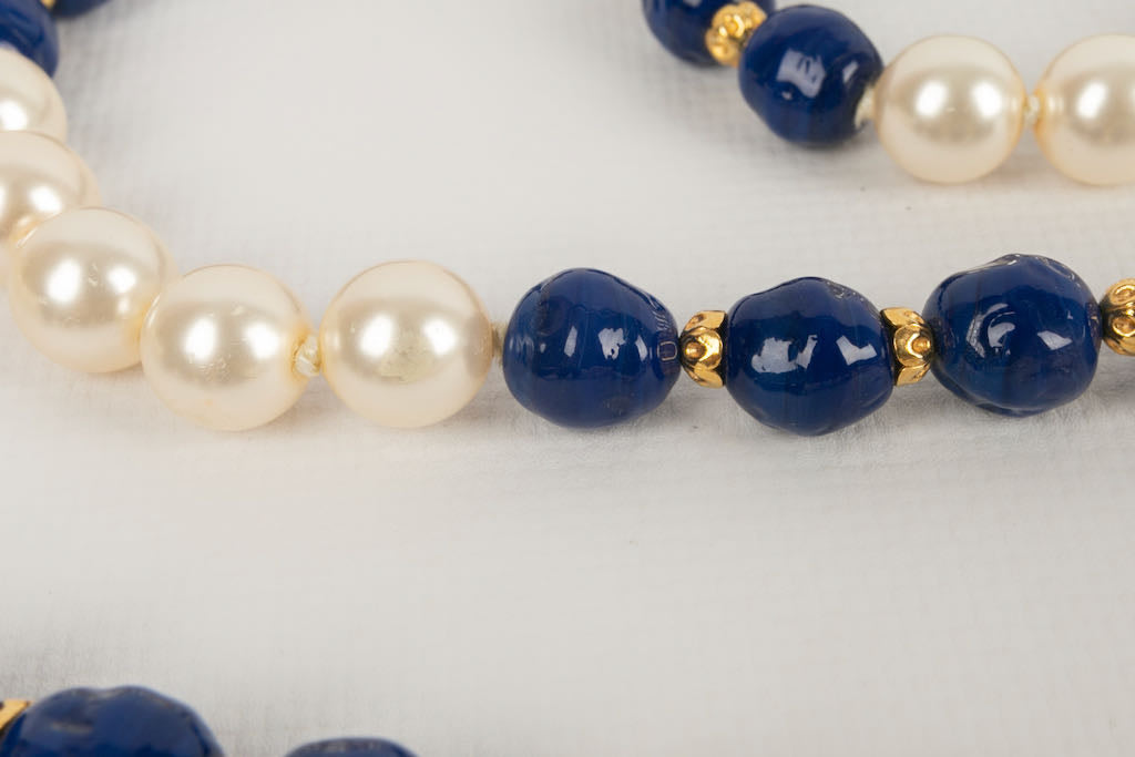 Collier / Sautoir Chanel 1980s