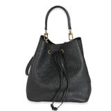 Louis Vuitton Louis Vuitton Black Monogram Empreinte NéoNoé MM