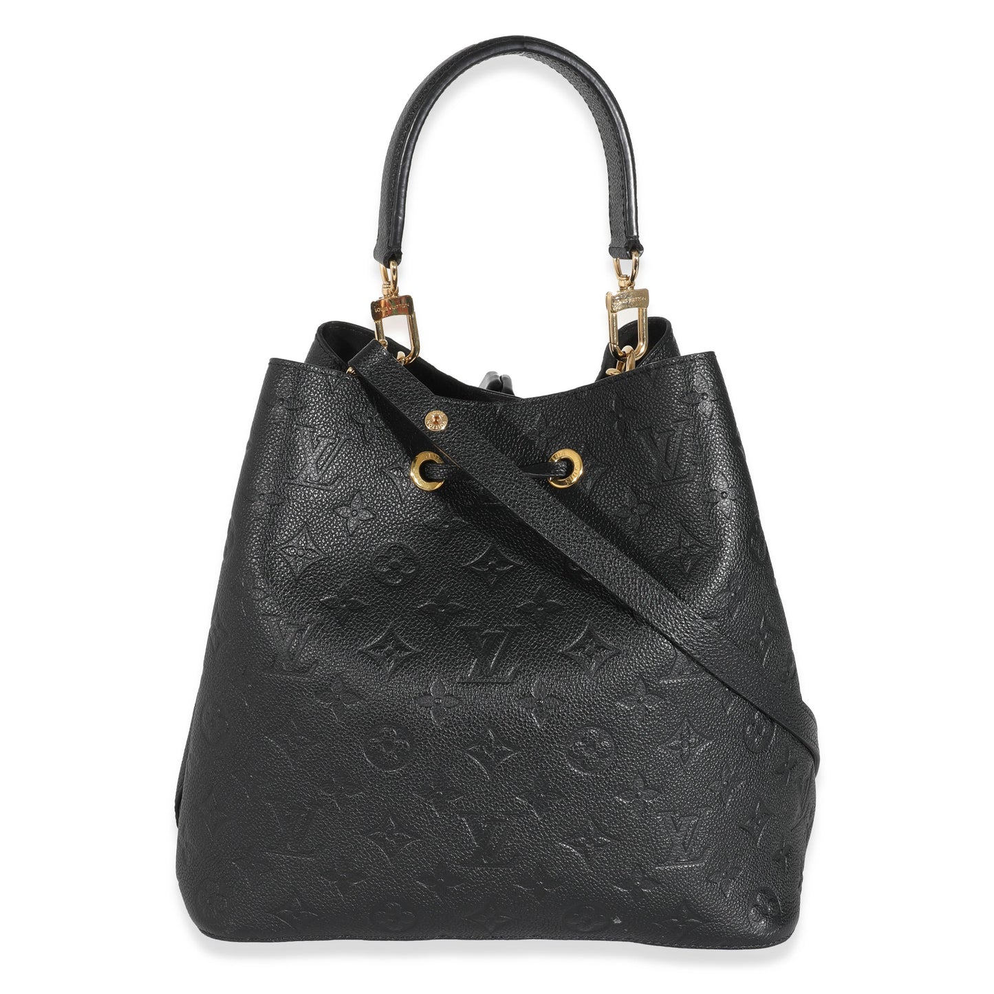 Louis Vuitton Louis Vuitton Black Monogram Empreinte NéoNoé MM
