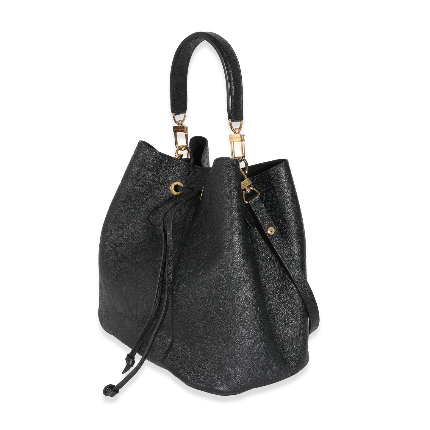 Louis Vuitton Louis Vuitton Black Monogram Empreinte NéoNoé MM