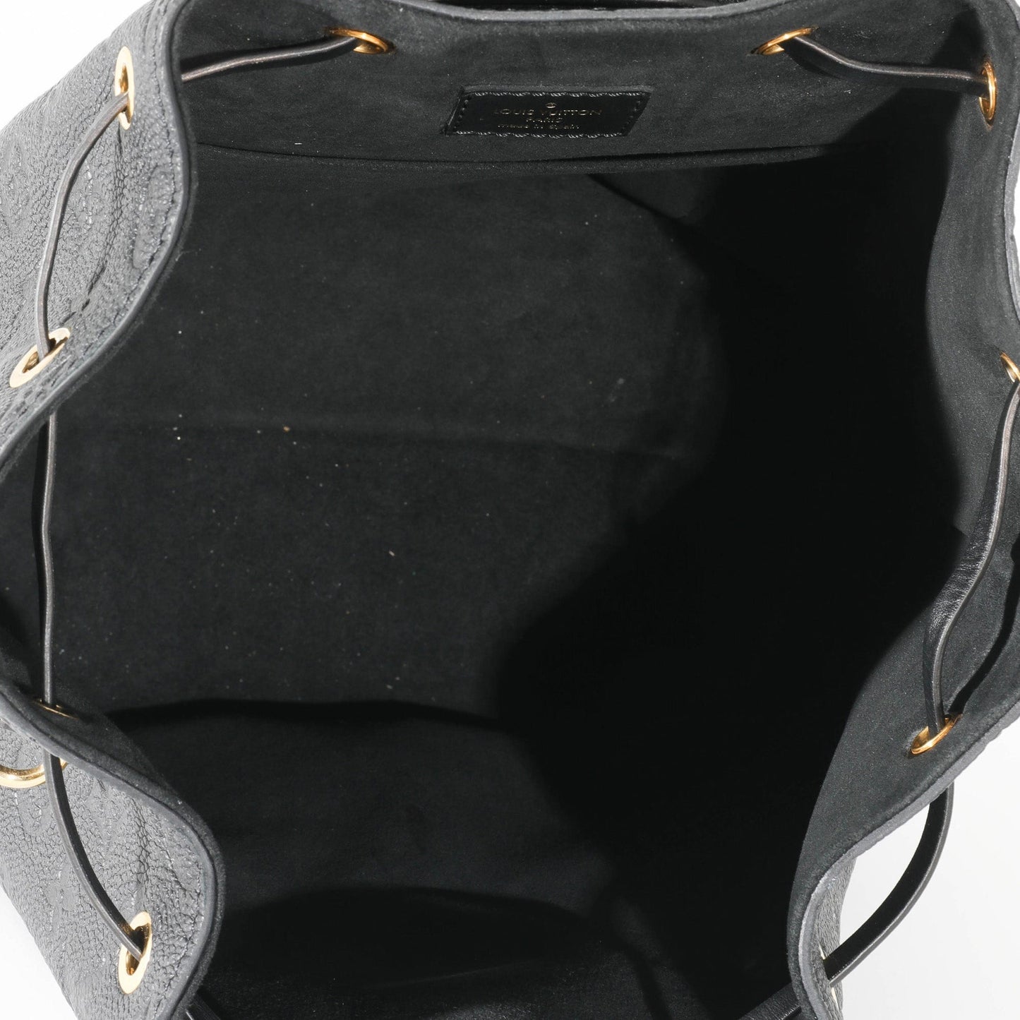 Louis Vuitton Louis Vuitton Black Empreinte Montsouris Backpack