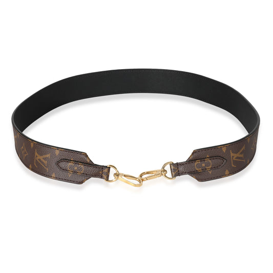 Louis Vuitton Louis Vuitton Black Monogram Canvas Bandoulière Strap