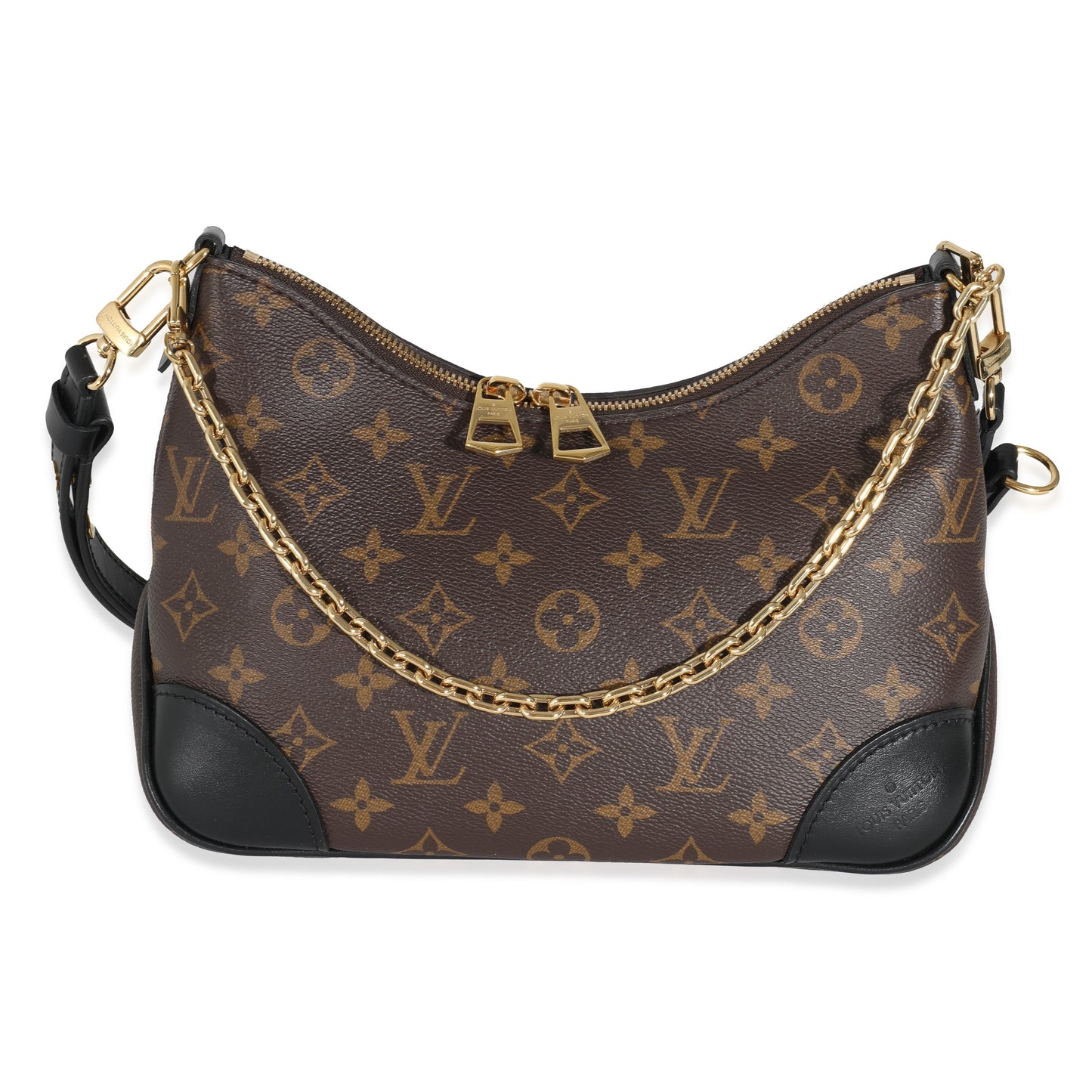 Louis Vuitton Louis Vuitton Black Monogram Canvas Boulogne NM