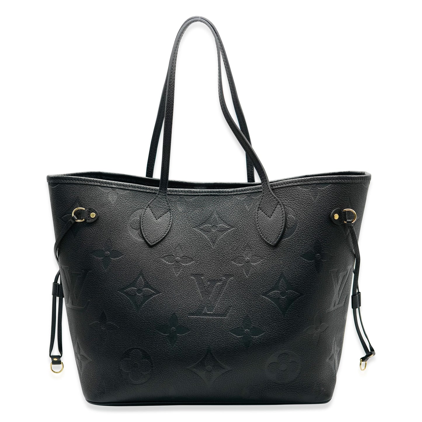 Louis Vuitton Louis Vuitton Black Monogram Empreinte Neverfull MM