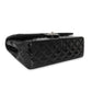 Chanel Black Patent Classic Jumbo Flap Bag