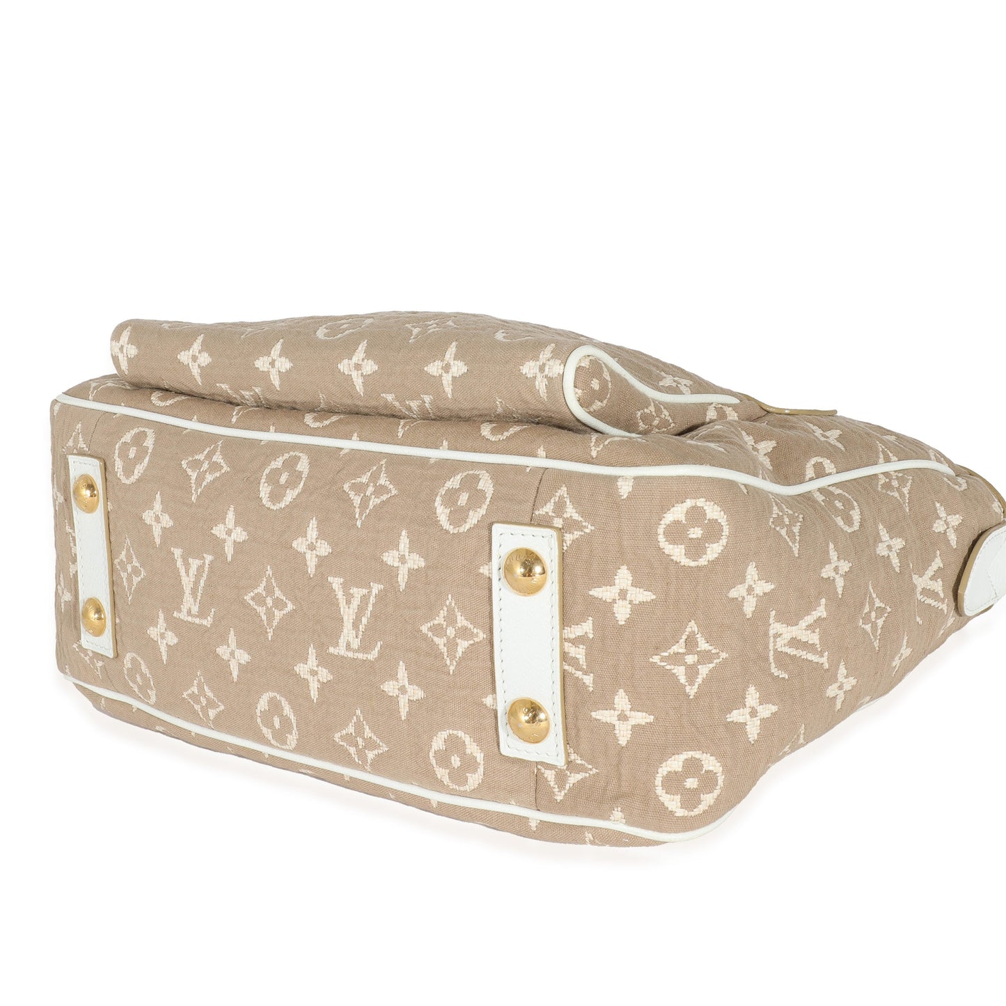 Louis Vuitton Louis Vuitton Blanc Monogram Jacquard Sabbia Cabas MM