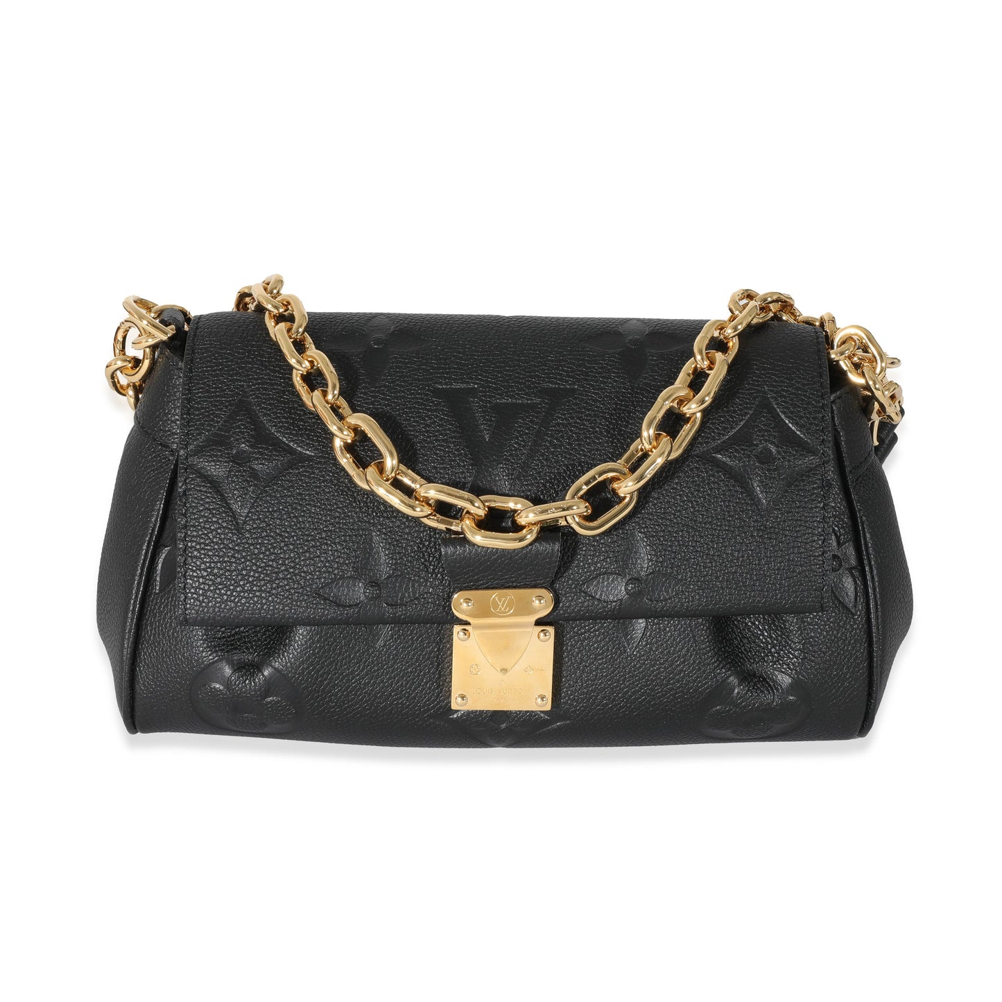 Louis Vuitton Louis Vuitton Black Monogram Empreinte Favorite Bag