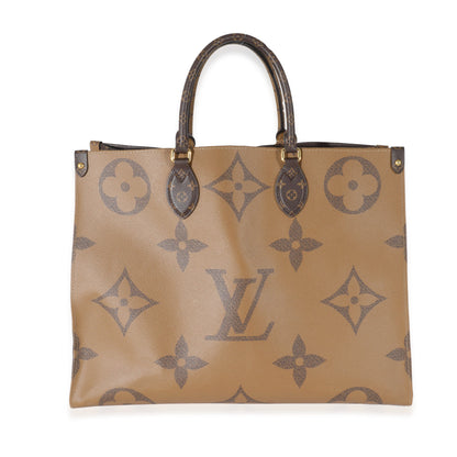 Louis Vuitton Louis Vuitton Giant Monogram Reverse Canvas Onthego GM
