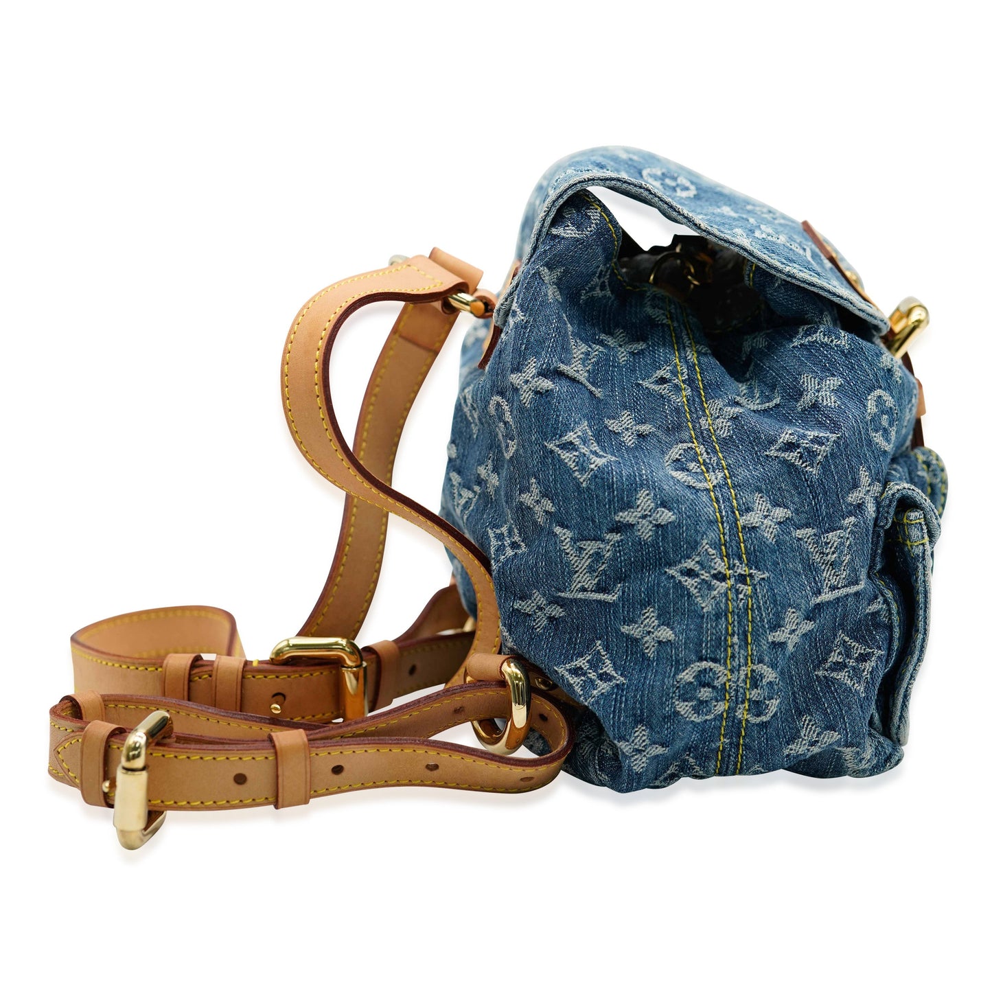 Louis Vuitton Louis Vuitton Blue Monogram Denim Sac a Dos PM