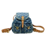 Louis Vuitton Louis Vuitton Blue Monogram Denim Sac a Dos PM
