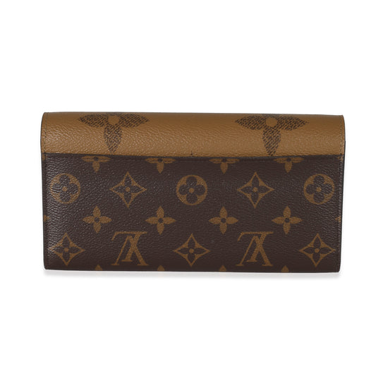 Louis Vuitton Louis Vuitton Monogram Reverse Canvas Sarah Wallet