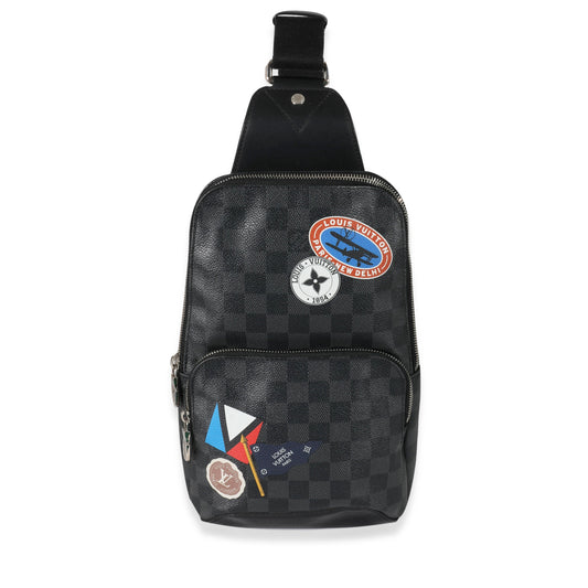 Louis Vuitton Louis Vuitton Damier Graphite Canvas LV League Avenue Sling Bag