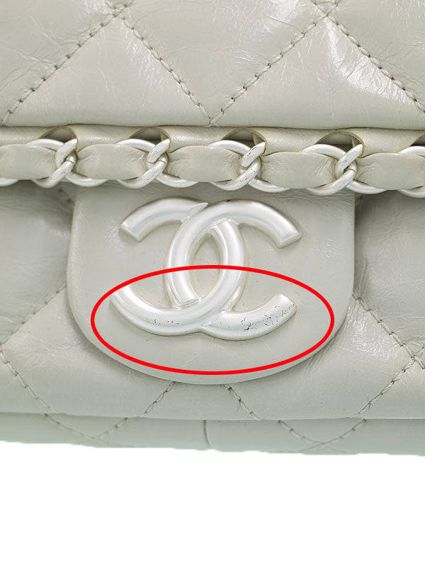 Chanel Matelasse Leather Chain Shoulder Bag