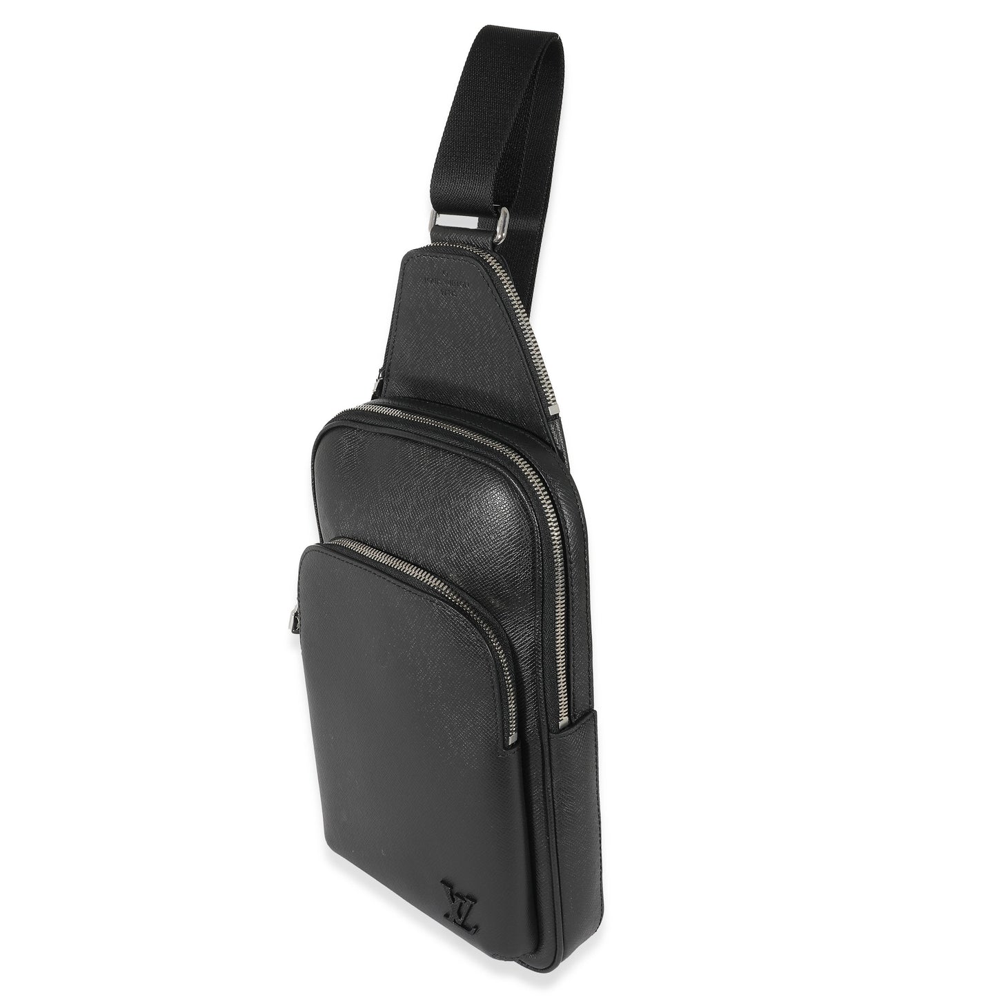 Louis Vuitton Louis Vuitton Black Taiga Avenue Sling Bag