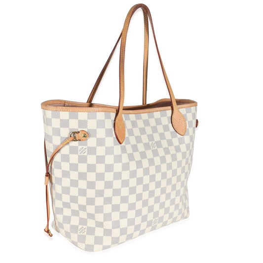 Louis Vuitton Louis Vuitton Damier Azur Canvas Neverfull MM