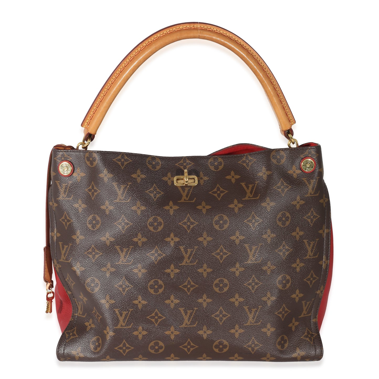Louis Vuitton Louis Vuitton Cherry Monogram Canvas Gaia Hobo