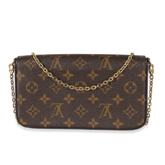 Louis Vuitton Louis Vuitton Fuchsia Monogram Canvas Pochette Félicie