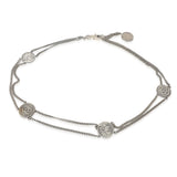 Chanel 2008 A Coco Medallion Belt Silver-Toned