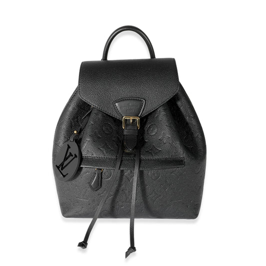 Louis Vuitton Louis Vuitton Black Empreinte Montsouris Backpack